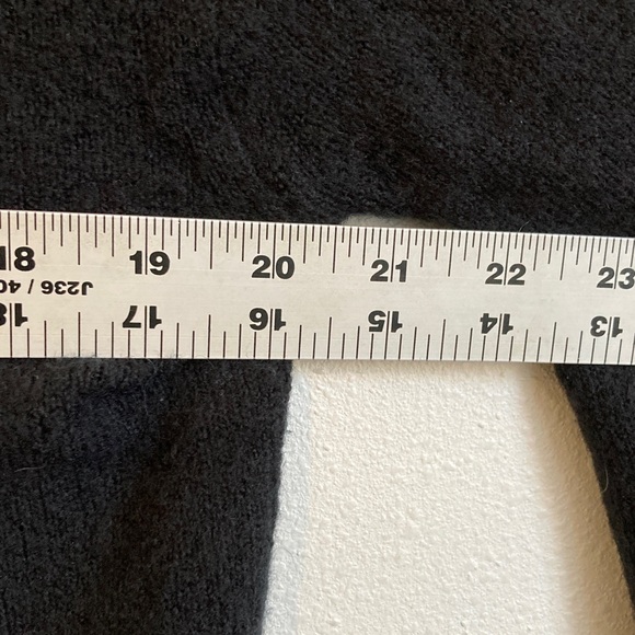 J. Crew Supersoft bubble-hem cardigan Women's Small Classic Black Sweater - Picture 4 of 9